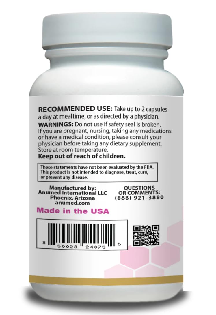 Women’s Multivitamin with Iron, Vitamin D3, Magnesium, B-Complex & Herbal Support – 60 Capsules – Energy, Hormone Balance, Heart Health – AnuMed AnuMed International buy supplements canada