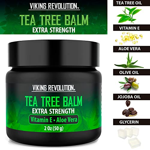 Viking Revolution Tea Tree Oil Cream - Super Balm Athletes Foot Cream - for Eczema Viking Revolution buy supplements canada