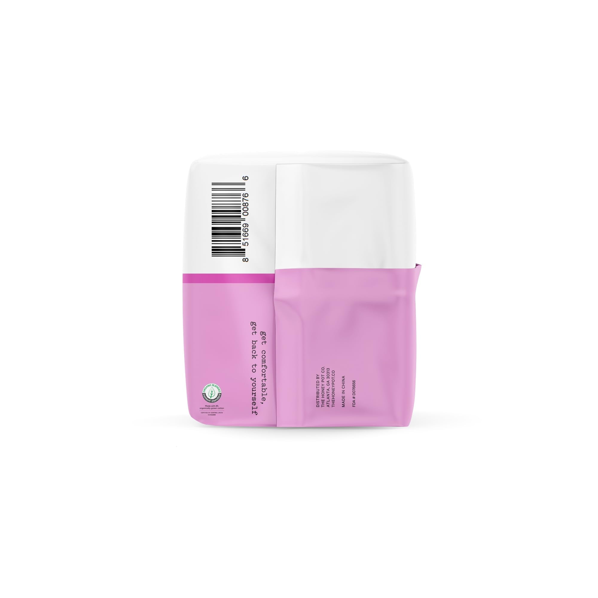 The Honey Pot Company - Non-Herbal Regular Flow Pads with Wings - Organic Pads for Women The Honey Pot Company buy supplements canada