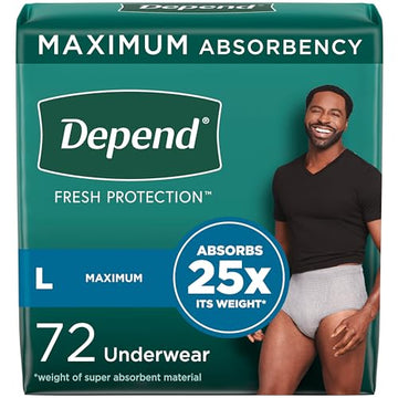 Depend Fresh Protection Adult Incontinence Underwear for Men Depend buy supplements canada