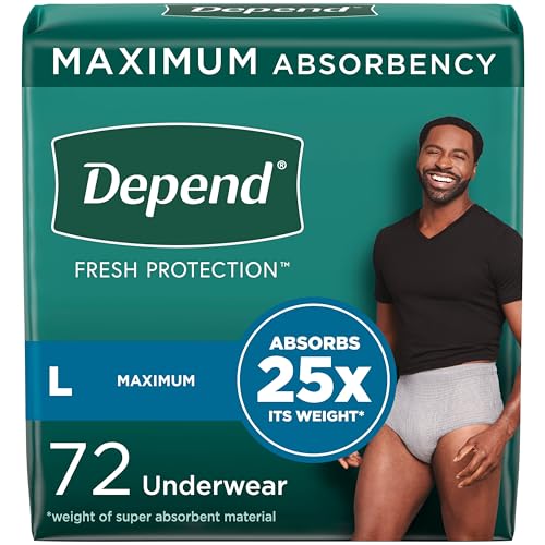 Depend Fresh Protection Adult Incontinence Underwear for Men Depend buy supplements canada