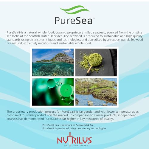 Marine Collagen Complex 60 Capsules 500mg with PureSea Seaweed Providing Iodine Nutrilus buy supplements canada