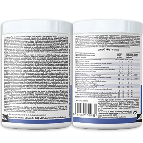 Weider Collagen Plus. Powder Preparation with Collagen peptides (Peptan), hyaluronic Acid Weider buy supplements canada