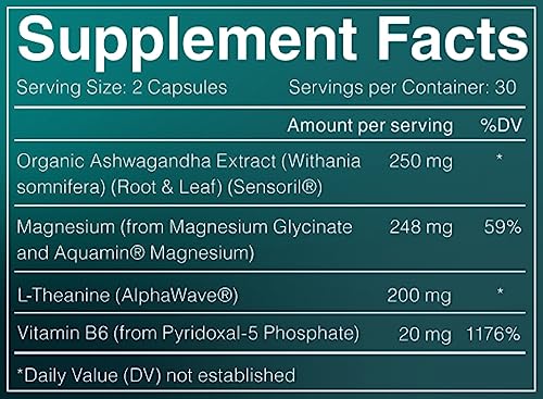 AshwaMag, 5 Clinically Studied Ingredients: Organic & Patented Ashwagandha, 2 Forms AshwaMag buy supplements canada