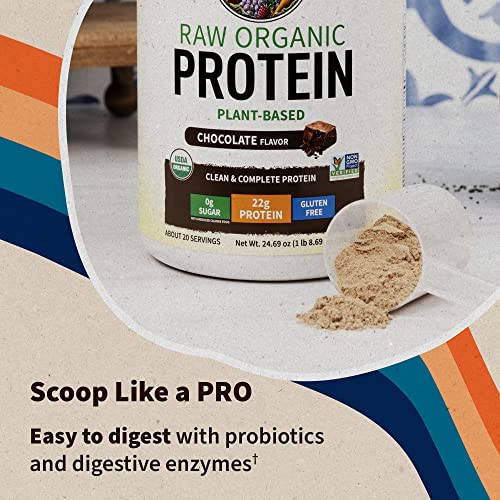 Garden of Life Vegan Protein Powder - 22g Raw Plant Protein, BCAAs, Probiotics Garden of Life buy supplements canada