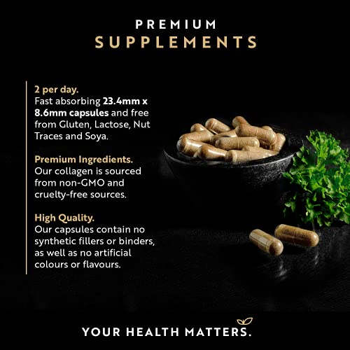 Premium Multi Collagen Protein Capsules with Type I, II, III - Includes Hydrolysed Grass Nutravita buy supplements canada