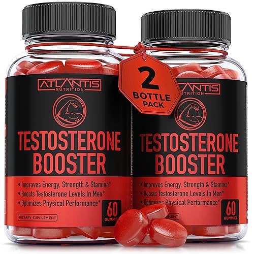 Testosterone Booster For Men Gummies - Enhances Strength & Stamina - Optimizes Physical Atlantis Nutrition buy supplements canada