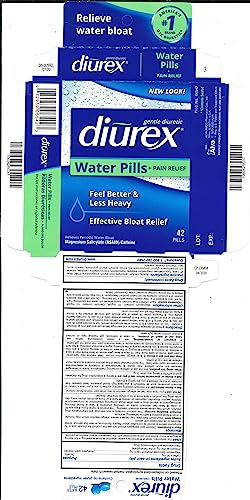 DIUREX WATER PILLS BOX OF 42 Diurex buy supplements canada