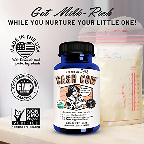 Legendairy Milk Cash Cow Lactation Supplement, Moringa, Alfalfa, and Goat's Rue Legendairy Milk buy supplements canada