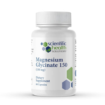 Scientific Health Solutions Magnesium Glycinate 150 mg – High‑Absorption Magnesium for Heart, Bone & Muscle Health – Supports Leg Cramps & Cardiovascular Function – Gentle on Stomach, Vegan, 60 Count Scientific Health Solutions buy supplements canada