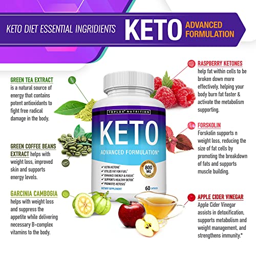 Toplux Keto Pills Ketosis Diet - Natural Ketosis Using Ketone & Ketogenic Diet, Support Toplux buy supplements canada