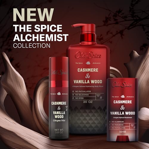 Old Spice Body Wash for Men, The Spice Alchemist Collection, 24/7 Cologne Infused Hydration, No Trade Off Formula Old Spice buy supplements canada