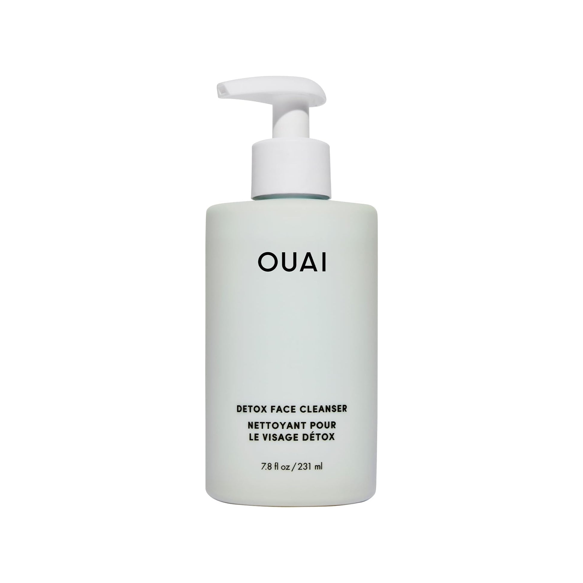 OUAI Detox Facial Cleanser - Deep Cleansing Face Wash with Glycolic Acid, Niacinamide & PHA - Removes Sweat, Dirt & Oil Without Drying - Gentle Face Cleanser for Post-Workout (7.8 Fl Oz) OUAI buy supplements canada