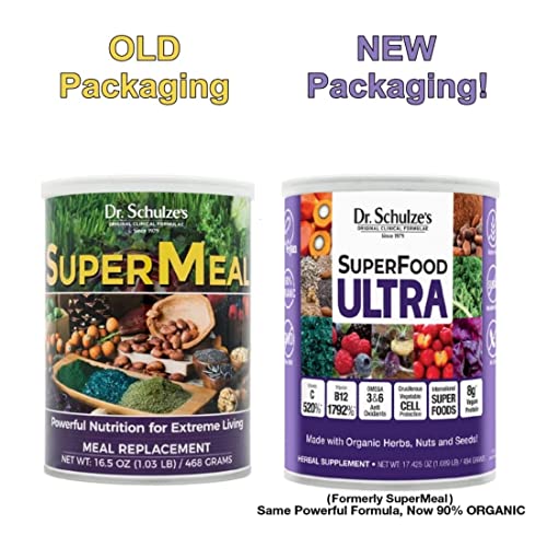 Dr. Schulze's SuperFood Ultra | Organic Super Food Powder | Vitamin B Complex and 520% Dr. Schulze's buy supplements canada