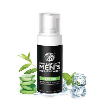 Skin Elements Intimate Wash for Men with Menthol (4.05 fl. oz.) | pH Balanced Foaming Private Skin Elements buy supplements canada