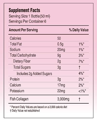 CJwellcare Innerb Glowshot Collagen (10.1fl oz, 6 Servings) - Low-Molecular-Weight Fish CJwellcare buy supplements canada