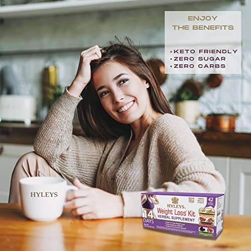 Hyleys 14 Day Weight Loss Tea - 42 Tea Bags (1 Pack), Detox Tea for Cleanse HYLEYS buy supplements canada