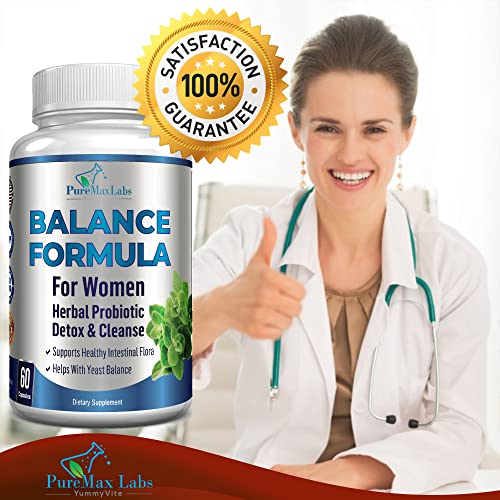YUMMYVITE Balance Complex for Women - for Vaginal Health, Herbal Detox & Cleanse YUMMYVITE buy supplements canada
