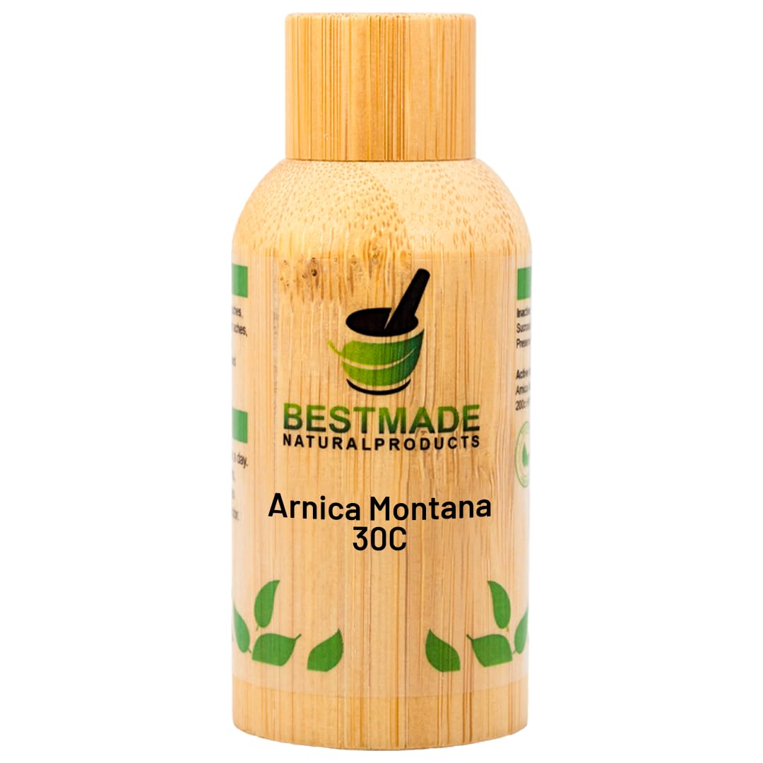 Bestmade Natural Products Arnica Montana 30C - Muscle Recovery, Soreness Relief, Pain Aid, and Holistic Wellness Support, 140 Pellets Bestmade Naturalproducts.com buy supplements canada