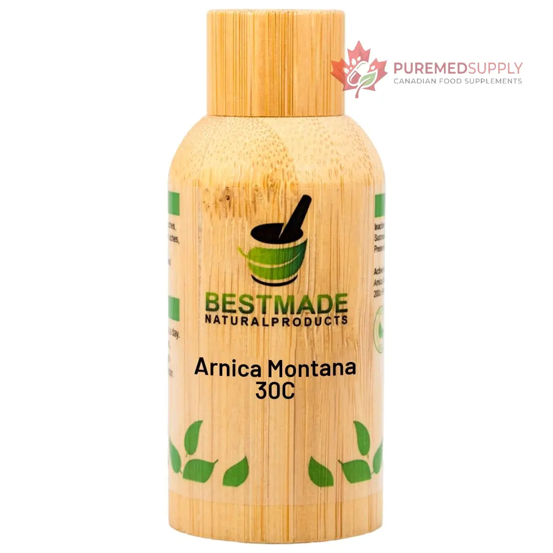 Bestmade Natural Products Arnica Montana 30C - Muscle Recovery, Soreness Relief, Pain Aid, and Holistic Wellness Support, 140 Pellets Bestmade Naturalproducts.com buy supplements canada