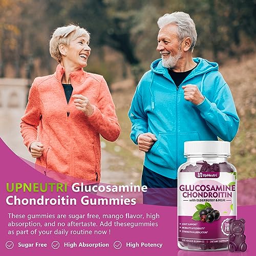 UPNEUTRI Glucosamine Chondroitin Gummies Sugar Free, Extra Strength 1500mg UPNEUTRI buy supplements canada