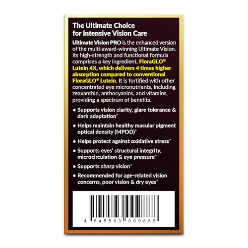 AFC Japan Ultimate Vision PRO - Eye Formula with FloraGLO Lutein 4X AFC buy supplements canada