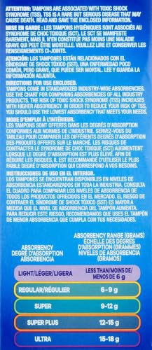 Tampax Pearl Plastic Tampons, Light Absorbency, Unscented, 36 Count (Pack of 2) (72 Total Count) Procter & Gamble buy supplements canada