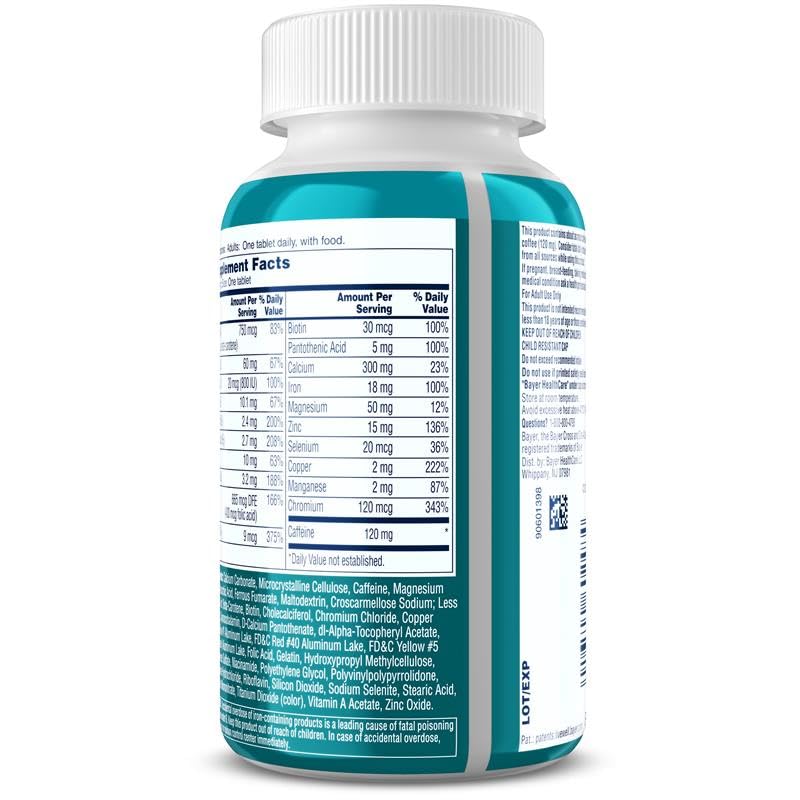 One A Day Women's Active Metabolism Daily Essential, Multivitamin for Women, Metabolism Support, Vitamins for Women with All 8 B-Vitamins, Vitamin D, Magnesium & More,120 Count ONE A DAY buy supplements canada
