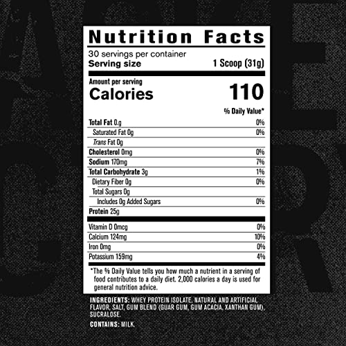 Authentic ISO Grass Fed Whey Protein Isolate Powder - Low Carb, Non-GMO Muscle Jacked Factory buy supplements canada