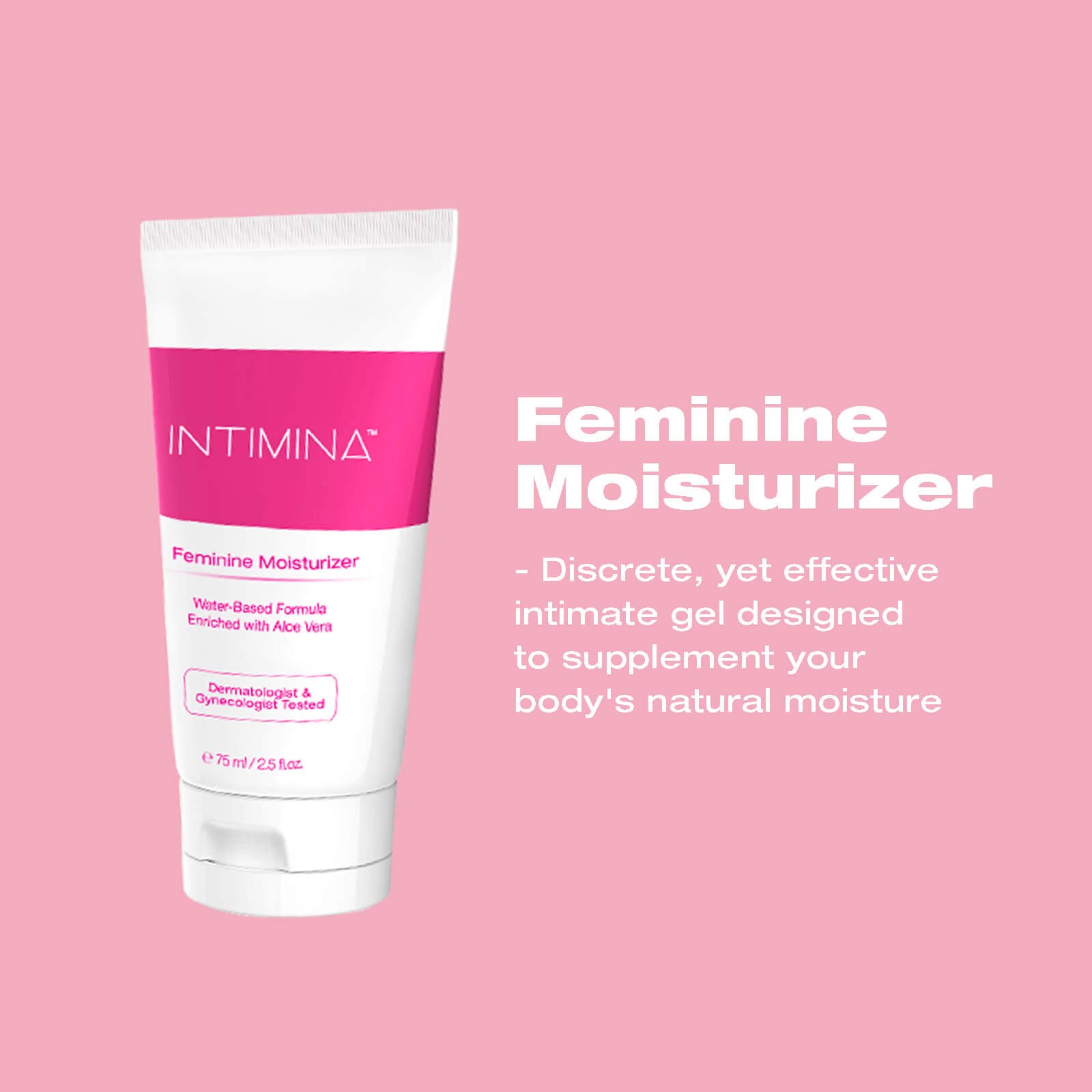 Intimina Feminine Moisturizer - Vaginal Moisturizer - Personal Lubricant for Women Water Based Lubrication INTIMINA buy supplements canada