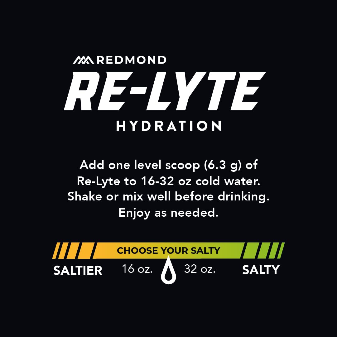 REDMOND Re-Lyte Hydration Electrolyte Powder Mix, Variety Pack, 30 Stick Packs REDMOND buy supplements canada