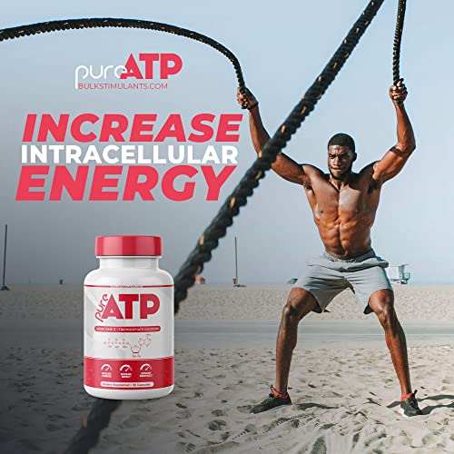 Pure ATP Capsules, Adenosine Triphosphate - Increase Energy, Endurance, Strength BulkStimulants.com buy supplements canada