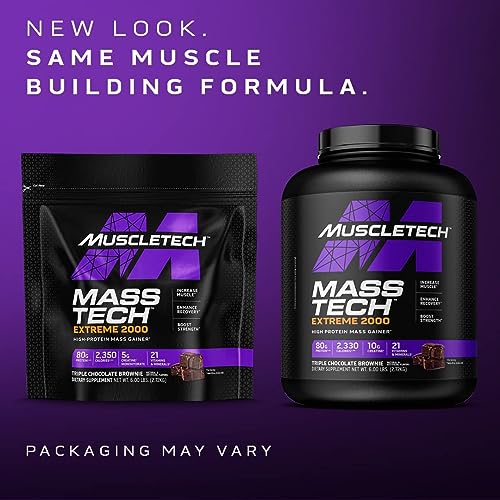 Muscletech Mass Gainer Mass-Tech Extreme 2000, Muscle Builder Whey Protein Powder MuscleTech buy supplements canada