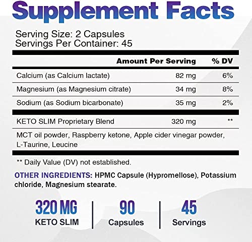 Keto Diet Pills Plus Apple Cider Vinegar - Exogenous Ketones Supplement for women men VEGEPOWER buy supplements canada