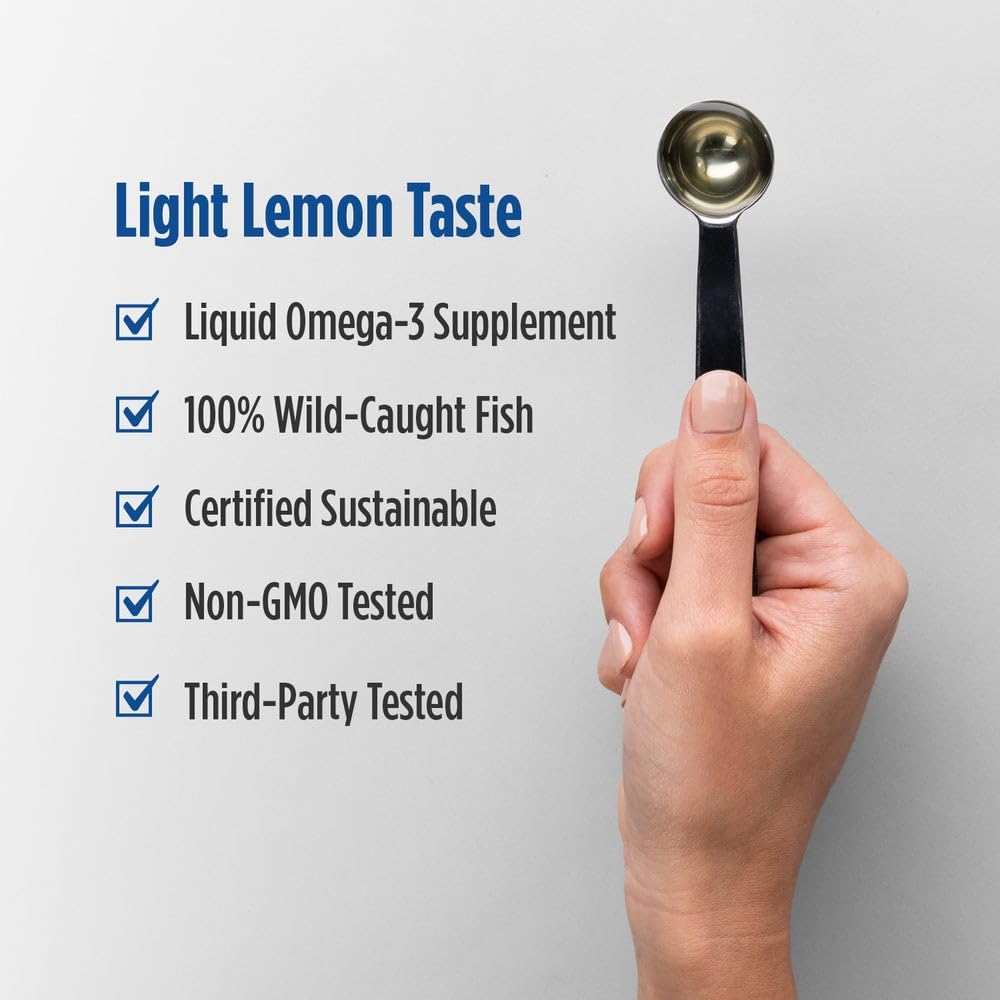 Nordic Naturals Omega-3, Lemon Flavor - 16 oz - 1560 mg Omega-3 - Fish Oil - EPA & DHA - Immune Support, Brain & Heart Health, Optimal Wellness - Non-GMO - 96 Servings Nordic Naturals buy supplements canada