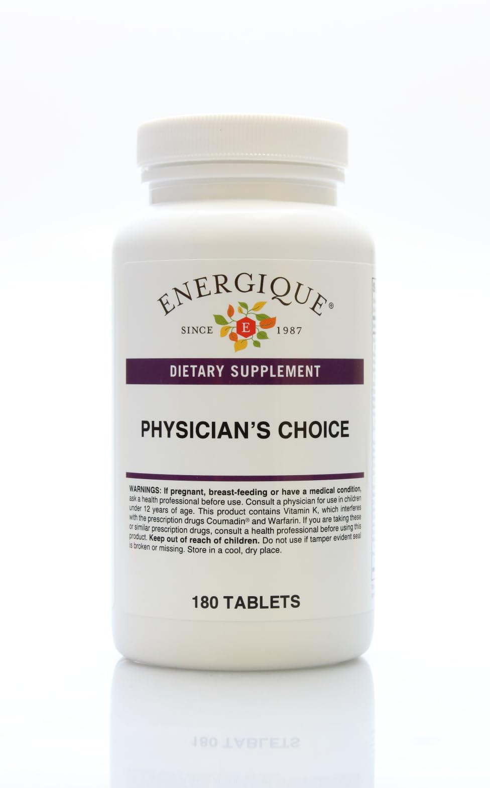 Energique Physician's Choice multivitamin Providing Optimal doses of Essential Vitamins and Minerals. Energique buy supplements canada
