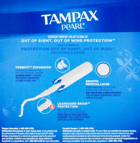 Tampax Pearl Plastic Tampons, Light Absorbency, Unscented, 36 Count (Pack of 2) (72 Total Count) Procter & Gamble buy supplements canada