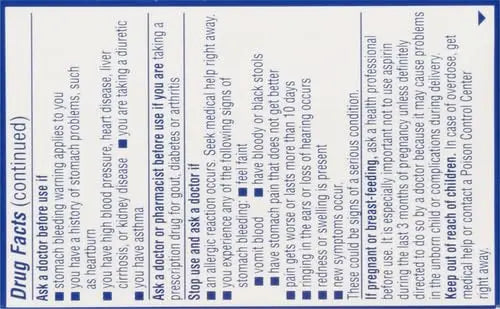 St. Joseph Aspirin Pain Reliever (NSAID) 81mg, Enteric Safety Coated, Adult Low Dose Regimen, 36 ct St. Joseph buy supplements canada