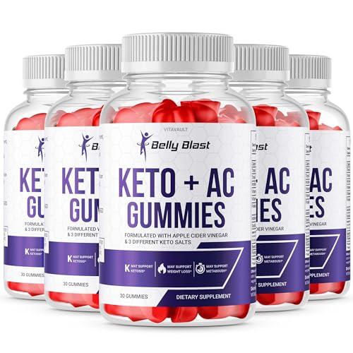 (5 Pack) Belly Blast Keto + ACV Gummies, Belly Blaster Keto Plus Advanced Weight Loss Vitavault buy supplements canada