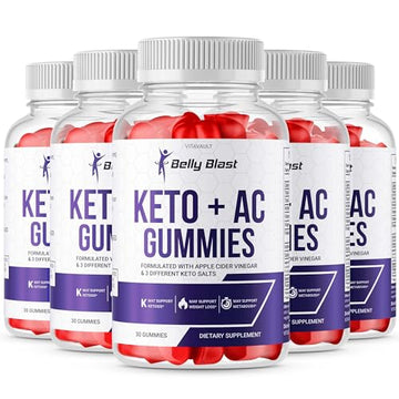 (5 Pack) Belly Blast Keto + ACV Gummies, Belly Blaster Keto Plus Advanced Weight Loss Vitavault buy supplements canada