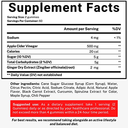 Apple Cider Vinegar Gummies with The Mother - ACV Gummies for Detox, Cleansing & Immune Support SIMPLE WONDERS buy supplements canada