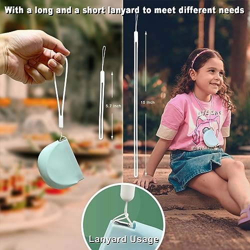 2 Pack Silicone Retainer Case with Lanyard Soft Slim Cute Aligner Case Holder Dental Thin onbuwws buy supplements canada