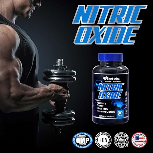 VitaHalal Nitric Oxide Supplement - Powerful Nitric Oxide Booster for Men to Support Blood VitaHalal buy supplements canada
