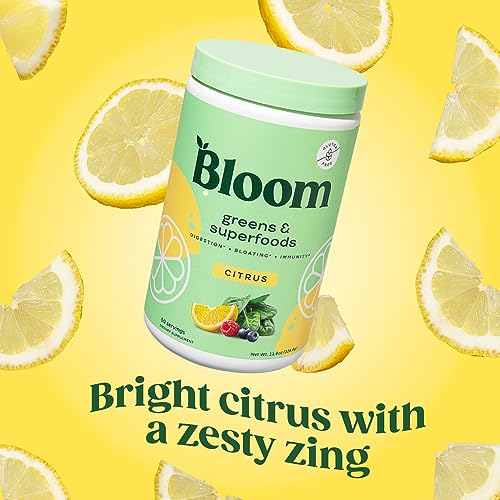 Bloom Nutrition Super Greens Powder Smoothie & Juice Mix - Probiotics Bloom Nutrition buy supplements canada