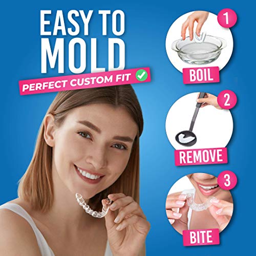 HONEYBULL Mouth Guard for Grinding Teeth [6 Pack] 1 Size for Heavy Grinding | Comfortable HoneyBull buy supplements canada