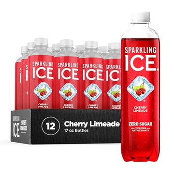 Sparkling Ice, Cherry Limeade Sparkling Water, Zero Sugar Flavored Water, with Vitamins Sparkling ICE buy supplements canada