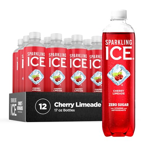 Sparkling Ice, Cherry Limeade Sparkling Water, Zero Sugar Flavored Water, with Vitamins Sparkling ICE buy supplements canada