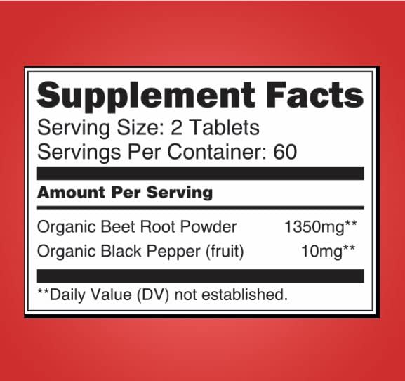 Organic Beet Root Powder 1350mg with Black Pepper-Nitric Oxide Booster, Digestive System Blossom Nature buy supplements canada
