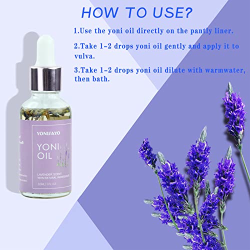 2 Packs Yoni Oil for Women, All Natural Feminine Oil Intimate Deodorant for Women, Remove Odor, Ph Balanced yonisayo buy supplements canada