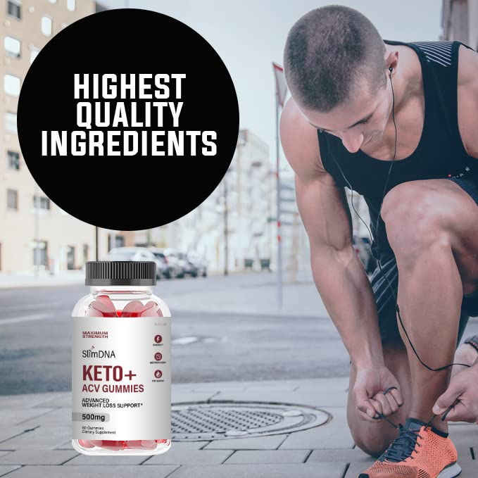 kivus Slim DNA Keto Gummies - Slim DNA Keto + ACV Gummies (Single, 60 Gummies) kivus buy supplements canada